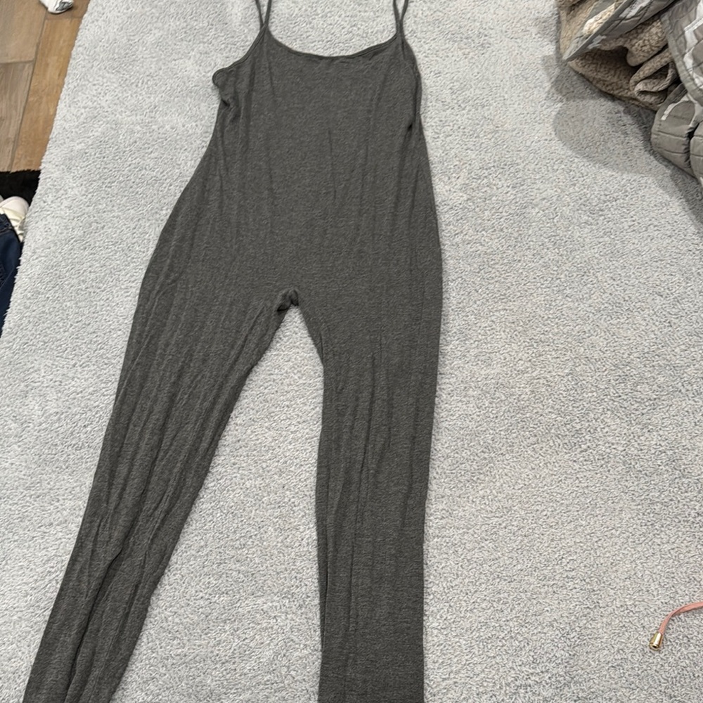 Women's Gray Jumpsuit